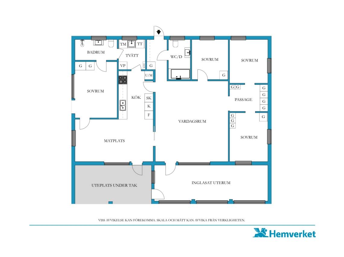 5 rum Villa på Sågfilsgatan 36 Sjöbo Väst Sjöbo kommun - bild 25