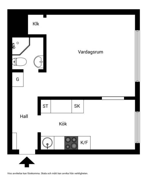 1.5 rum Lägenhet på Vattenledningsvägen 31 Midsommarkransen Stockholms kommun - bild 21