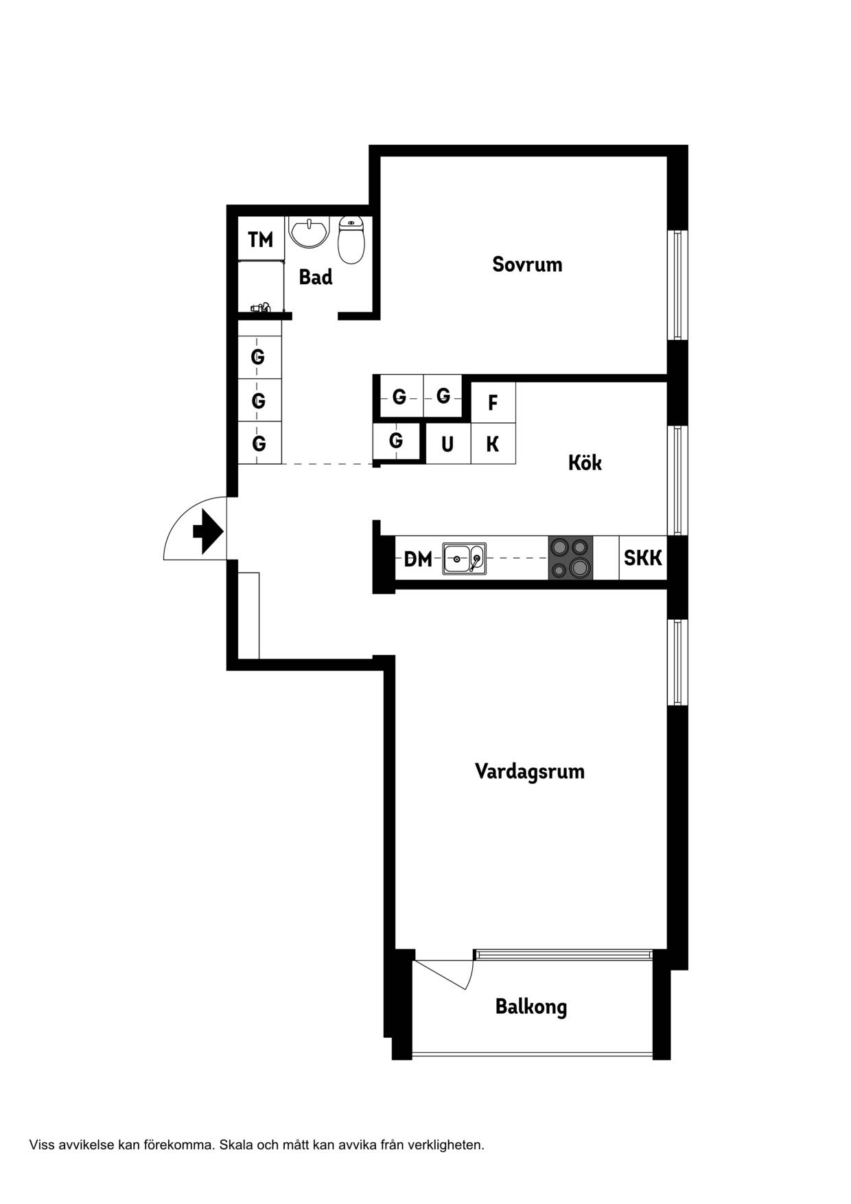 2 rum Lägenhet på Skolgatan 1a Agen Degerfors kommun - bild 26