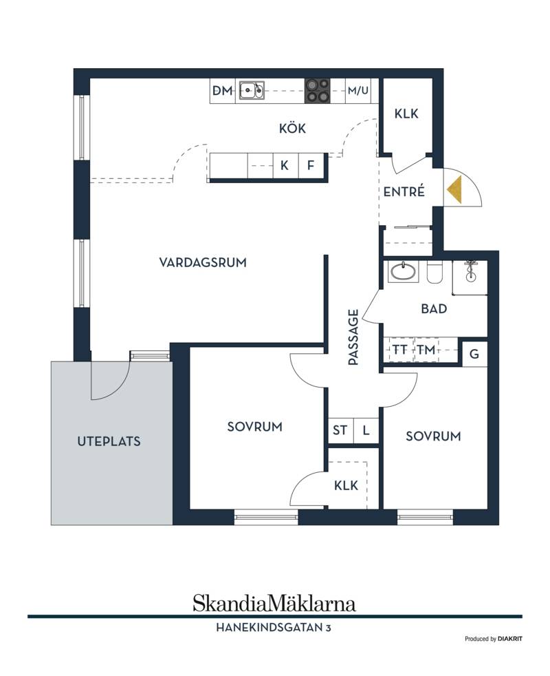 3 rum Lägenhet på Hanekindsgatan 3 Valla Linköpings kommun - bild 31