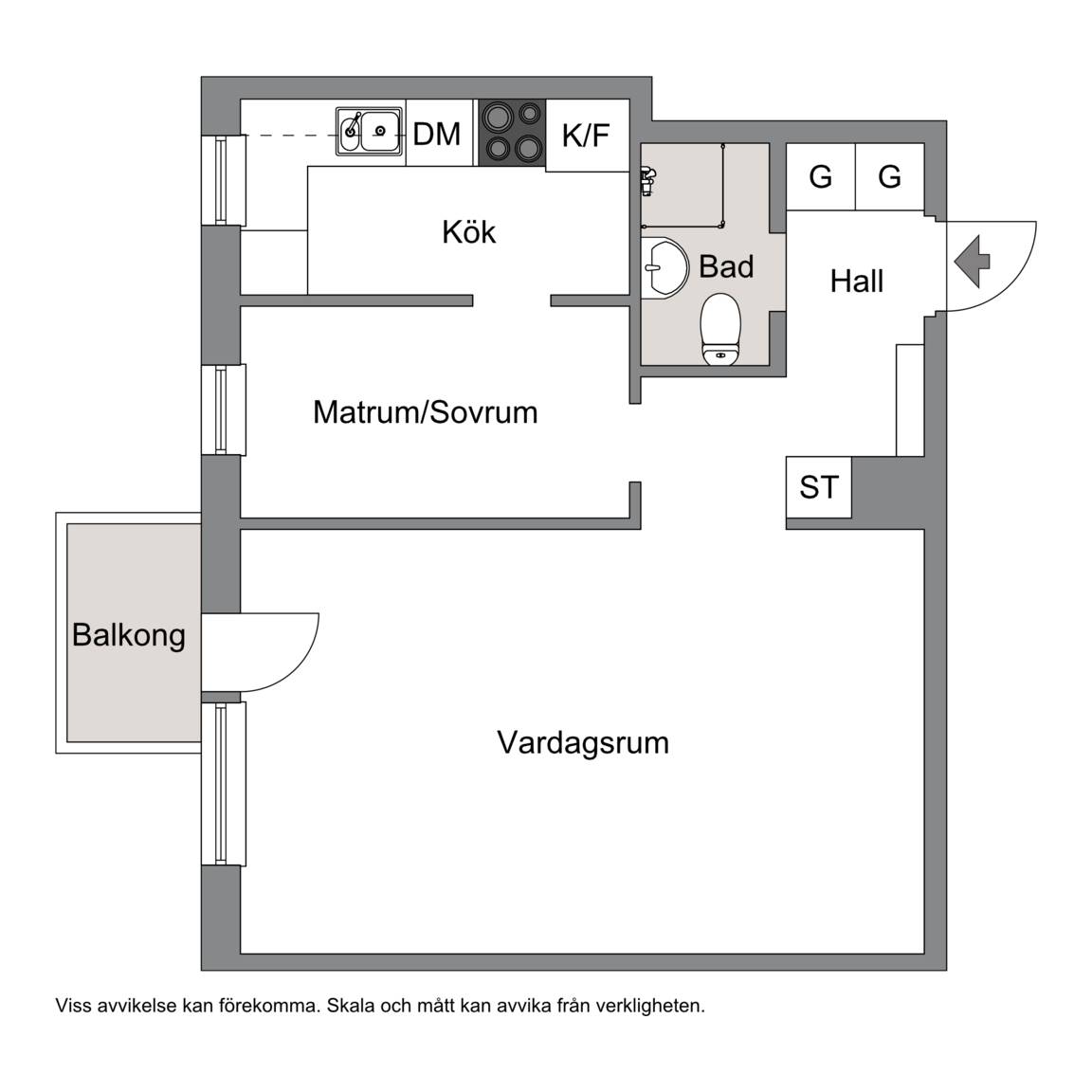 2 rum Lägenhet på Östervägen 1 Råsunda Solna kommun - bild 14