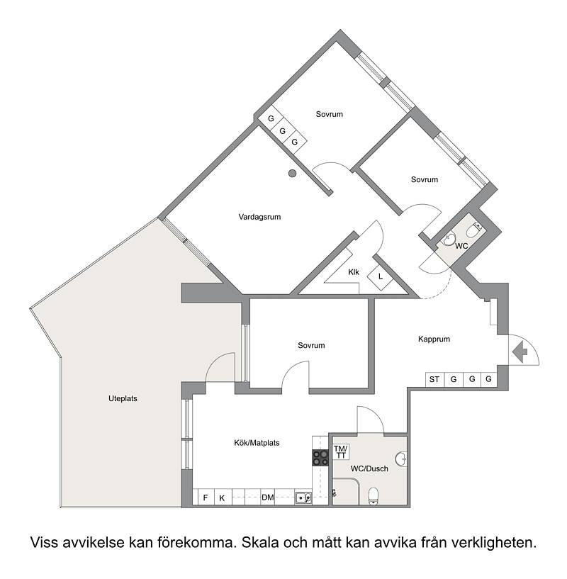 4 rum Lägenhet på Skeppargatan 5 C Strand Arvika kommun - bild 31