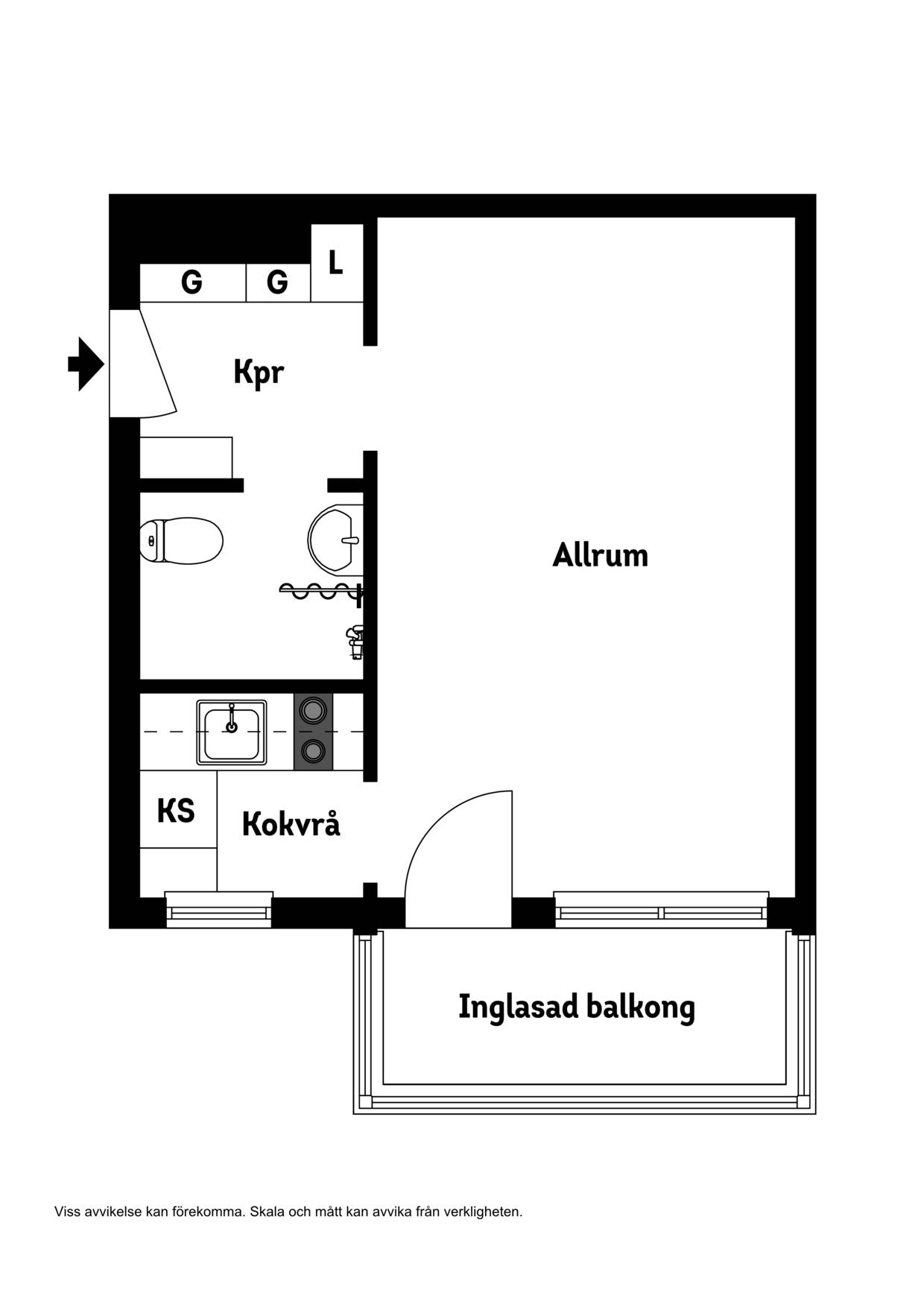 1 rum Lägenhet på Vändgatan 11B Skoghall Hammarö kommun - bild 23