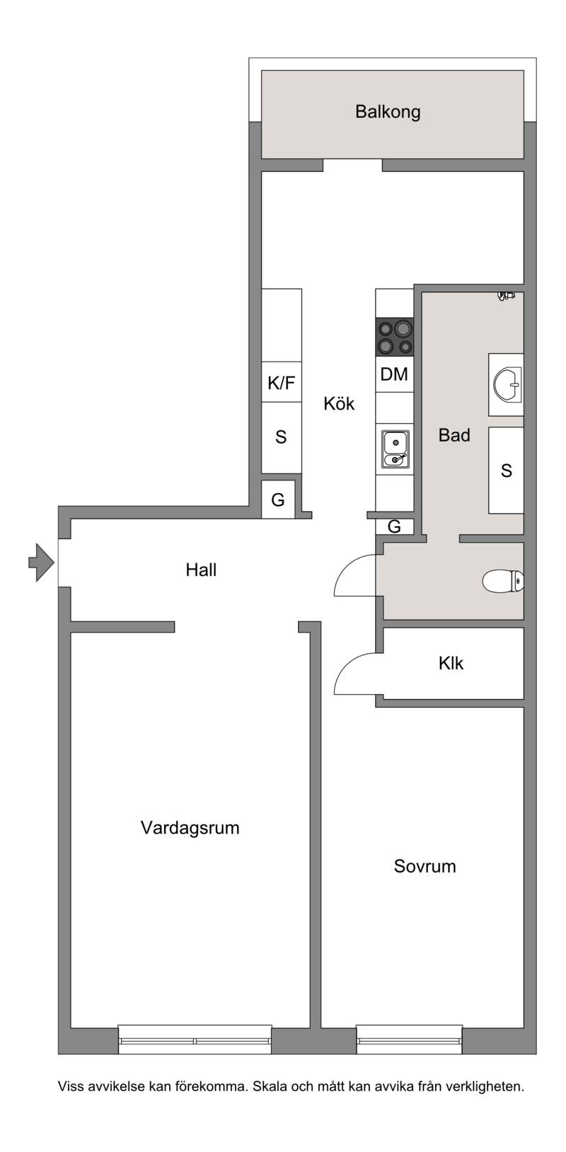 2 rum Lägenhet på Stinsgatan 8 Viken Karlstads kommun - bild 24