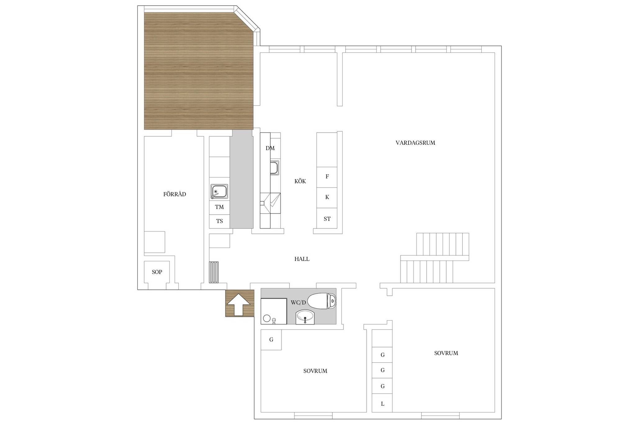 5 rum Villa på Bondevägen 131 Teleborg Växjö kommun - bild 28