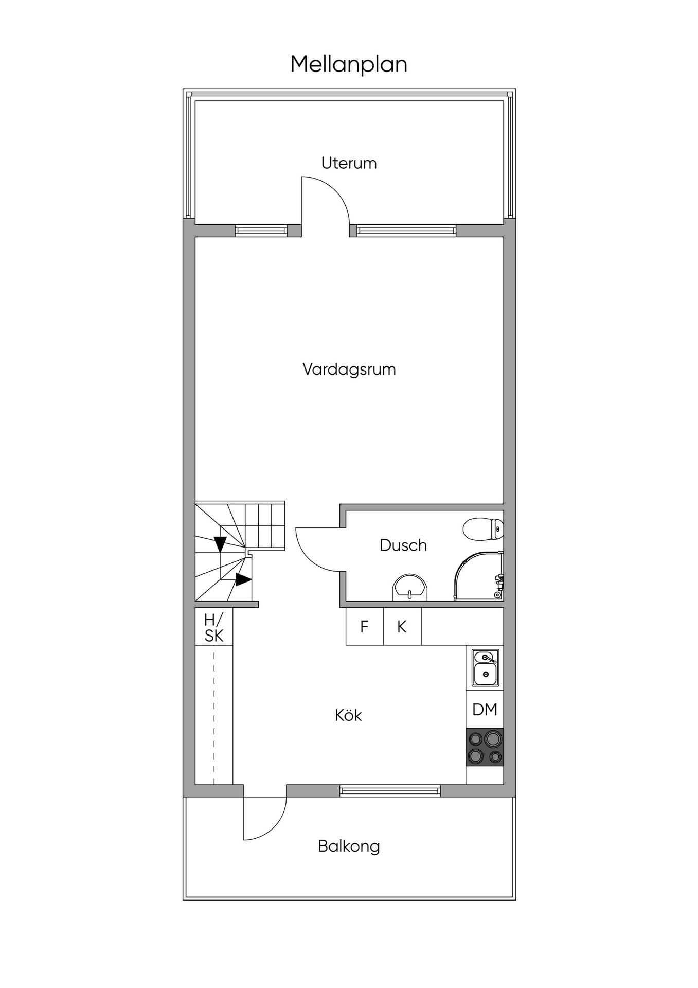4 rum Radhus på Rapsodivägen 160 Östra Skogås Huddinge kommun - bild 48