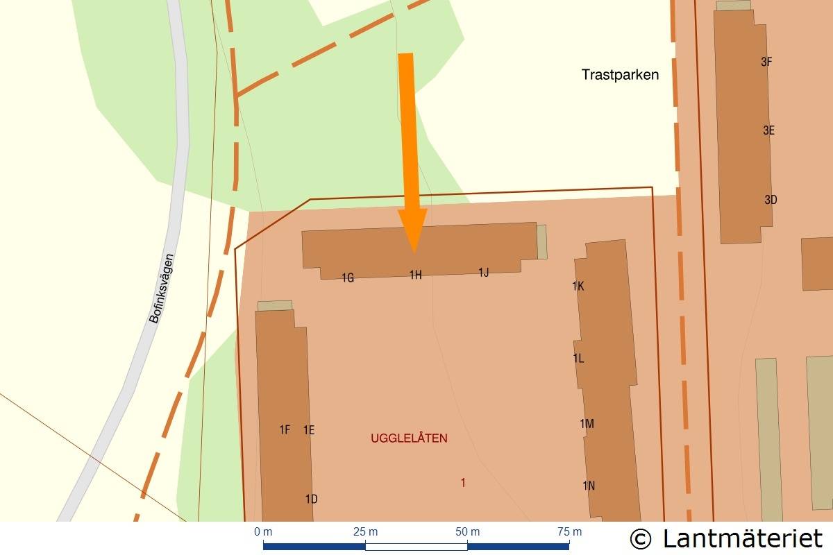3 rum Lägenhet på Mariehemsvägen 1H Mariehem Umeå kommun - bild 31