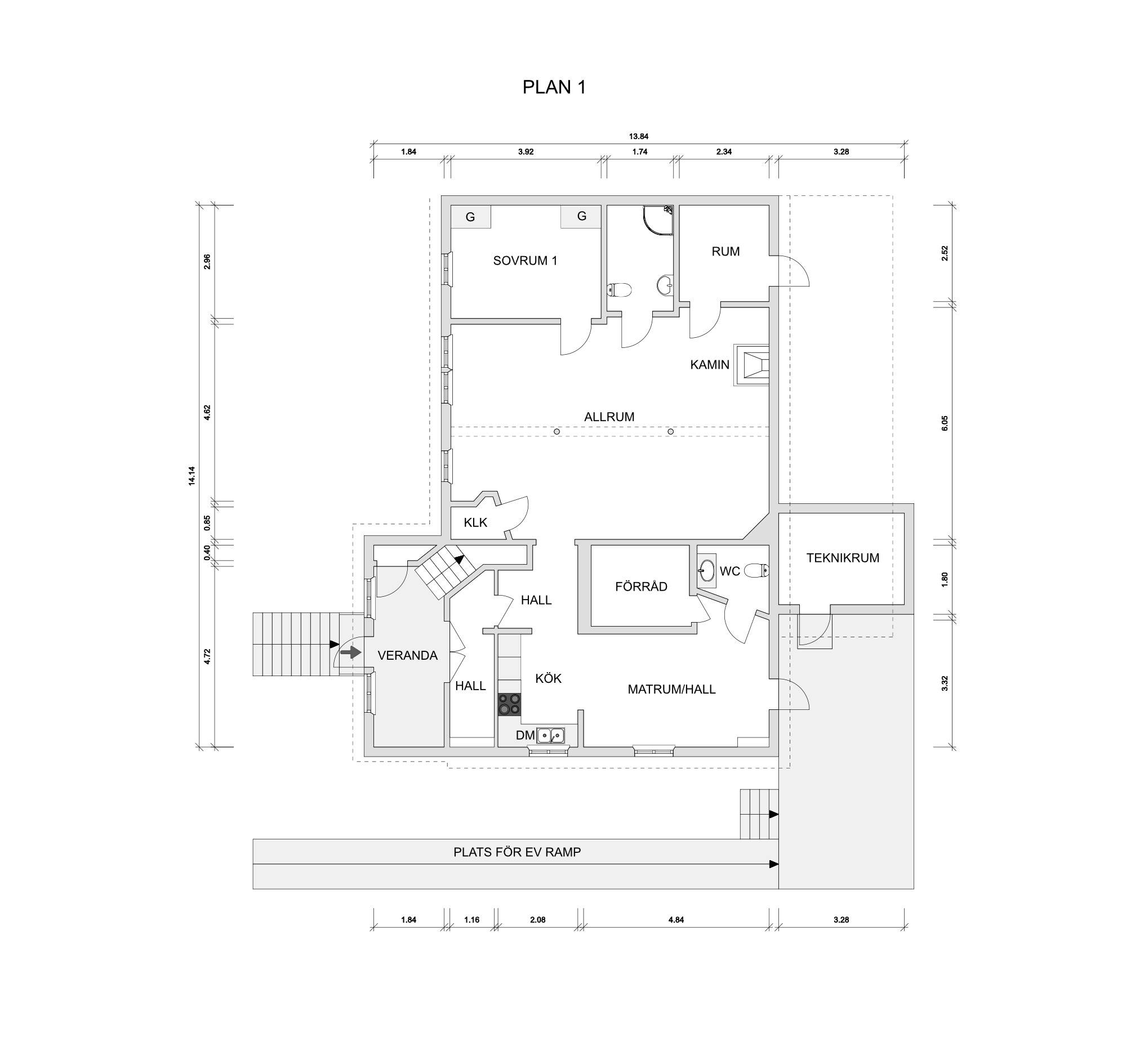 7 rum Villa på Nygatan 25 b Kungshamn Sotenäs kommun - bild 67