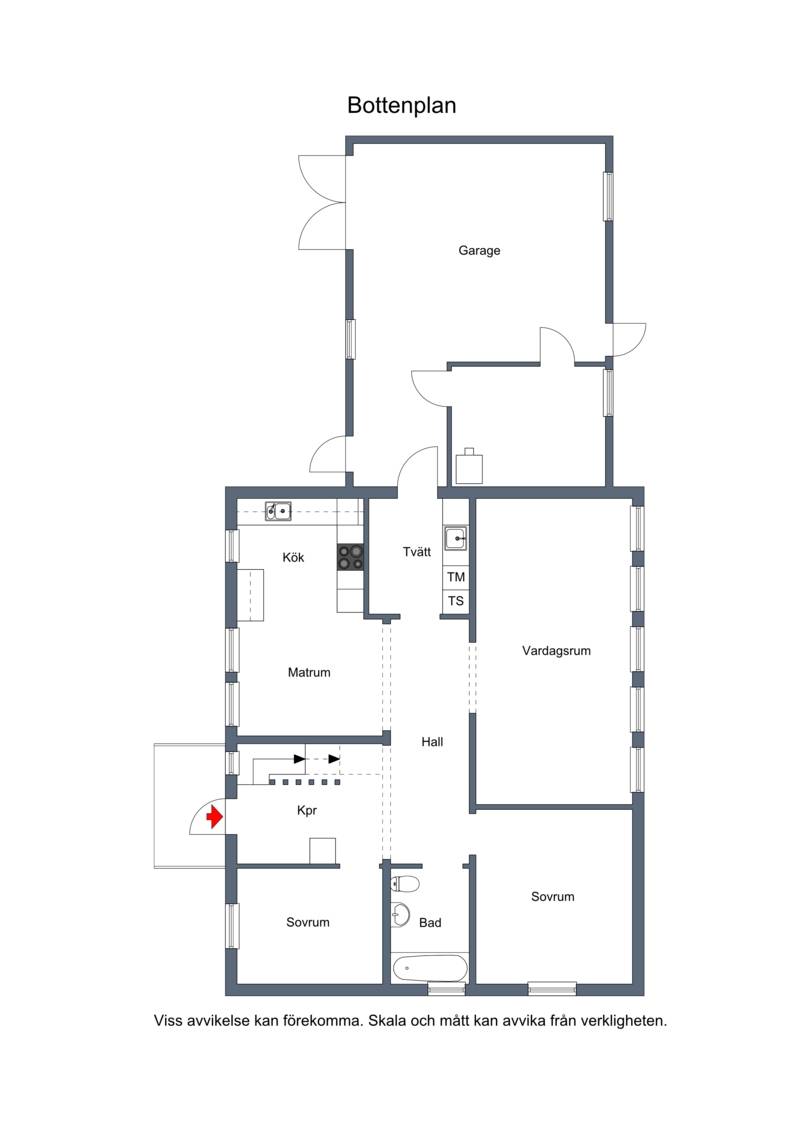 7 rum Villa på Byavägen 19 Vormsele Lycksele kommun - bild 81