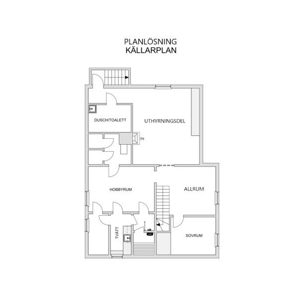 7 rum Villa på Mellangårdsvägen 13 Trollbäcken Tyresö kommun - bild 40