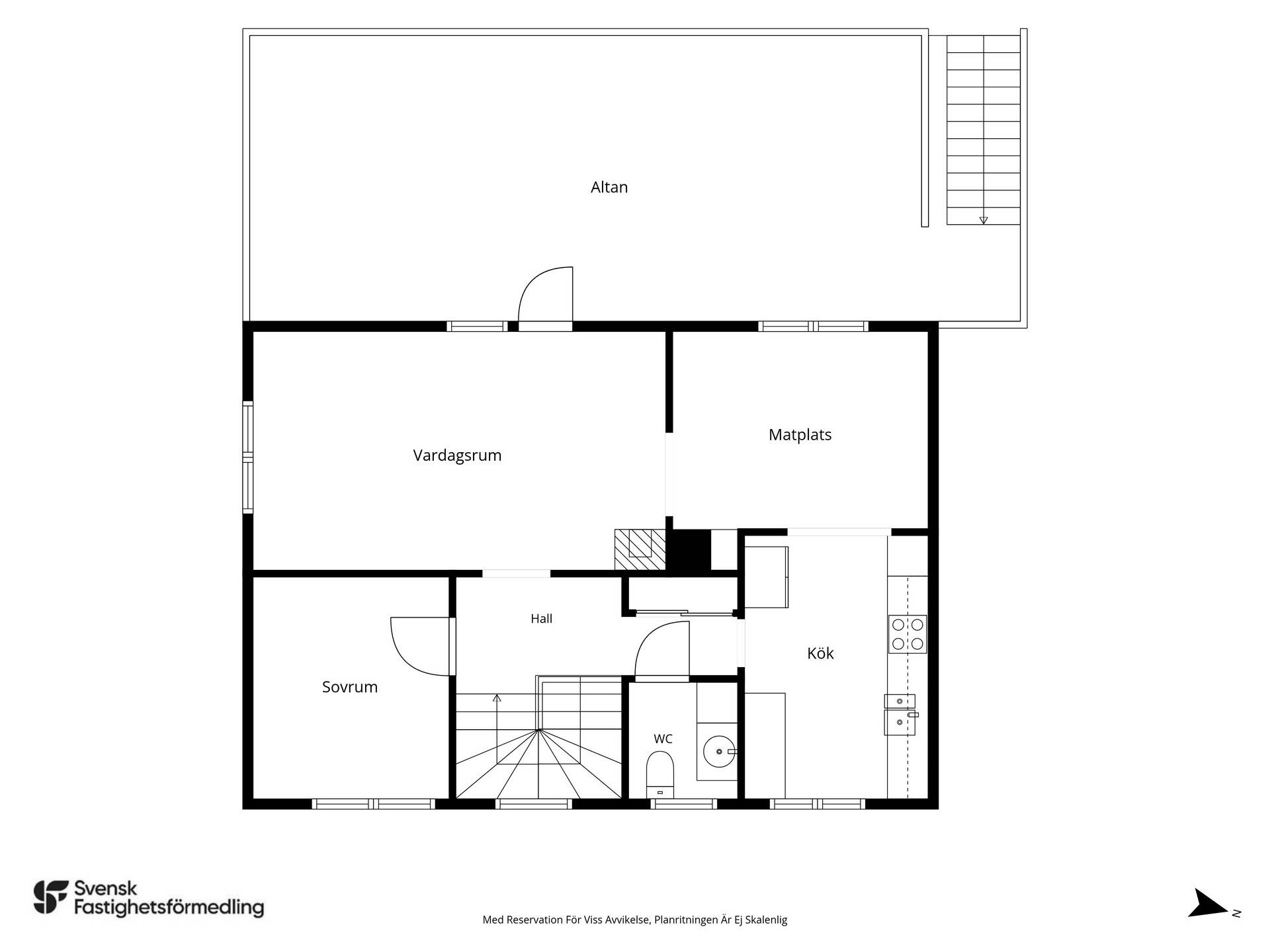 6 rum Villa på Egnahemsvägen 11 Kvillsfors Vetlanda kommun - bild 35