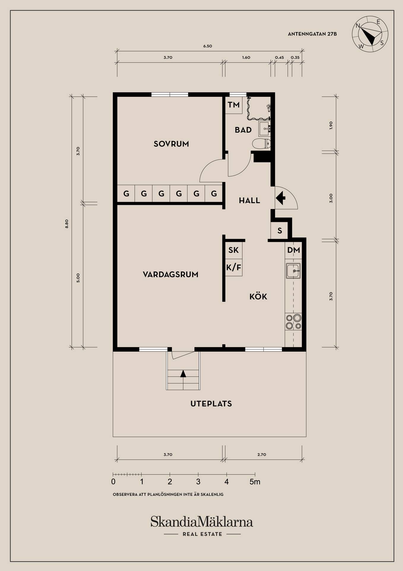 2 rum Lägenhet på Antenngatan 27B Järnbrott Göteborgs kommun - bild 16