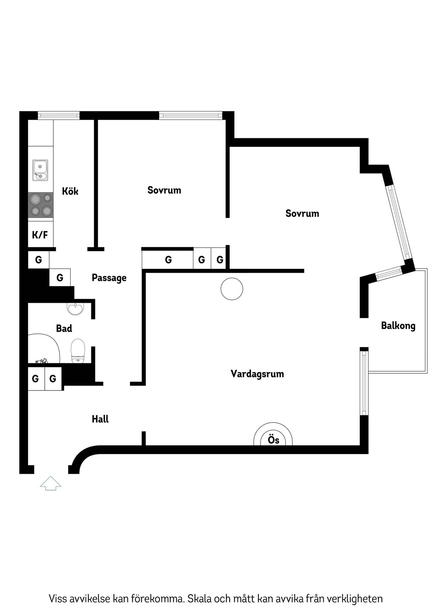 3 rum Lägenhet på Furusundsgatan 9, 2 tr Gärdet/Östermalm Stockholms kommun - bild 24