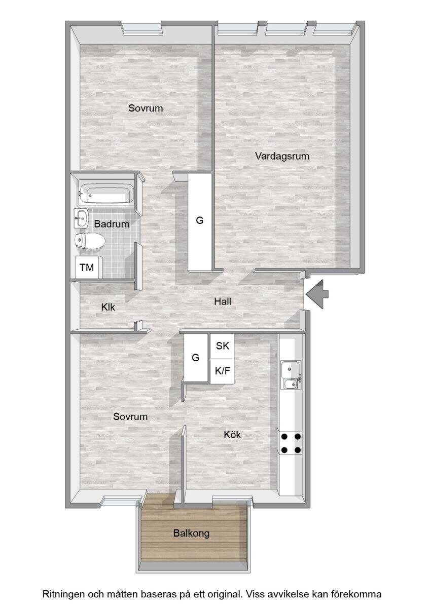 3 rum Lägenhet på Vasagatan 23 B HAGALUND Borlänge kommun - bild 15