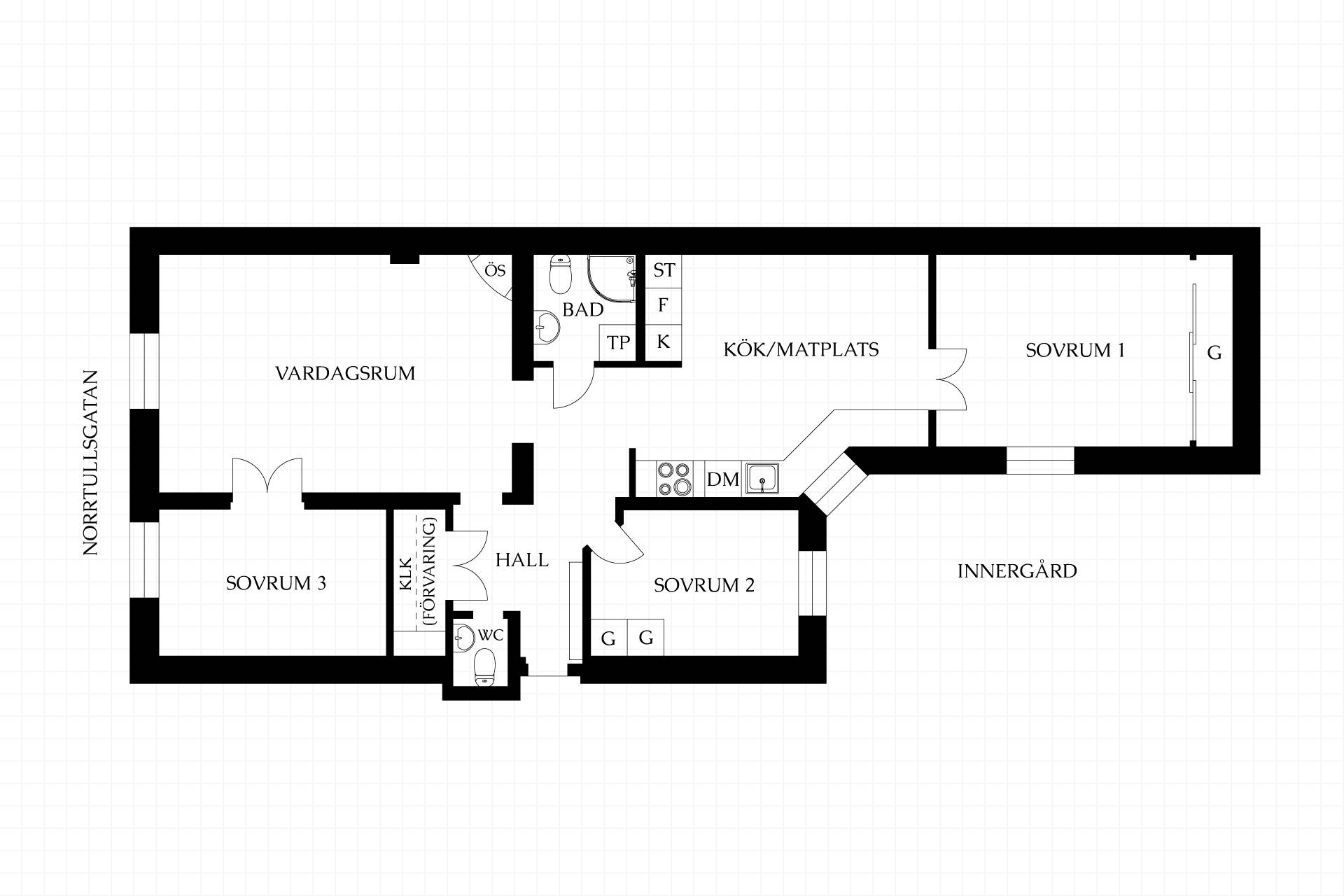 4 rum Lägenhet på Norrtullsgatan 26 Vasastan Stockholms kommun - bild 46