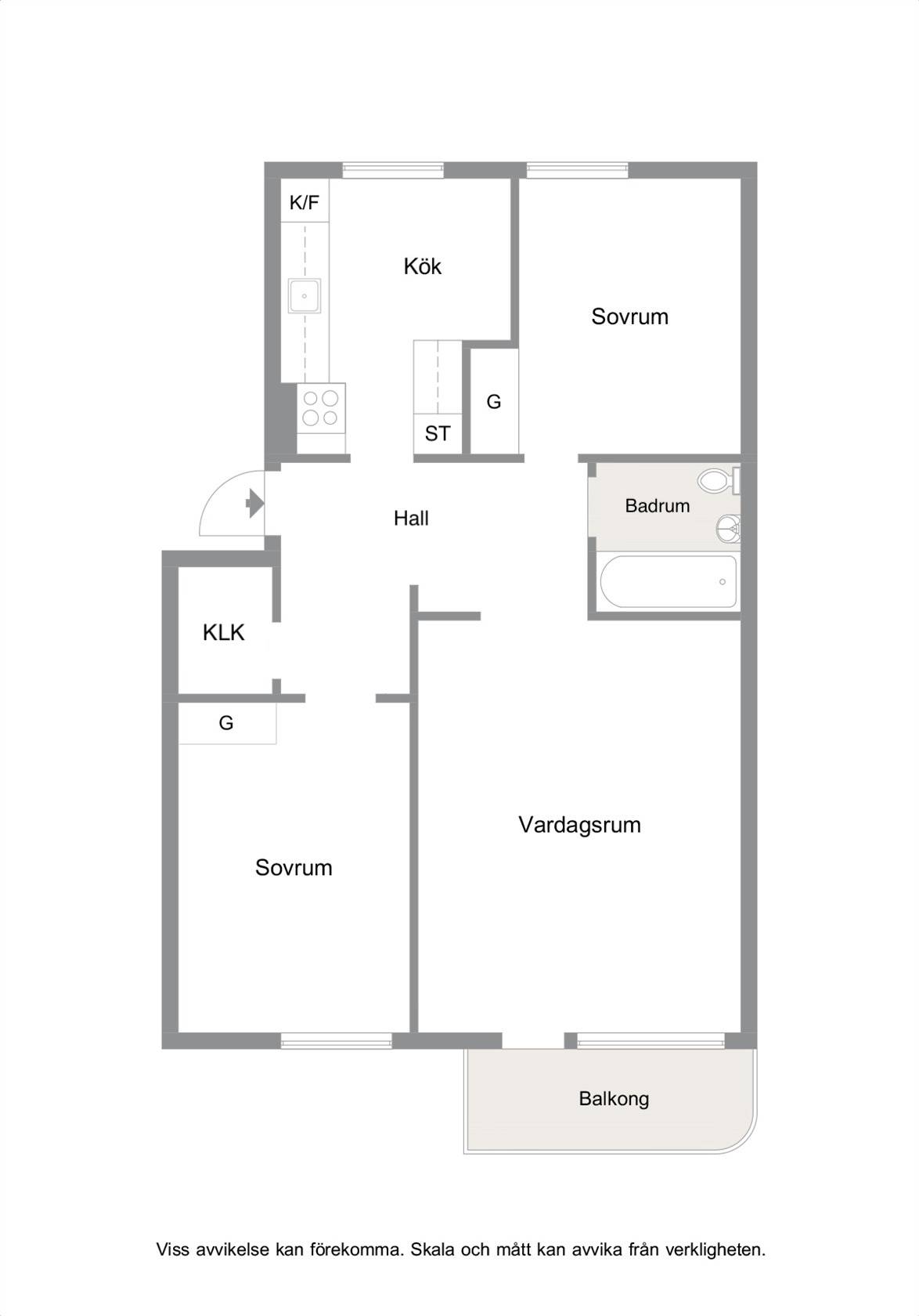 3 rum Lägenhet på Mariedalsvägen 55 A Dammfri Malmö kommun - bild 27