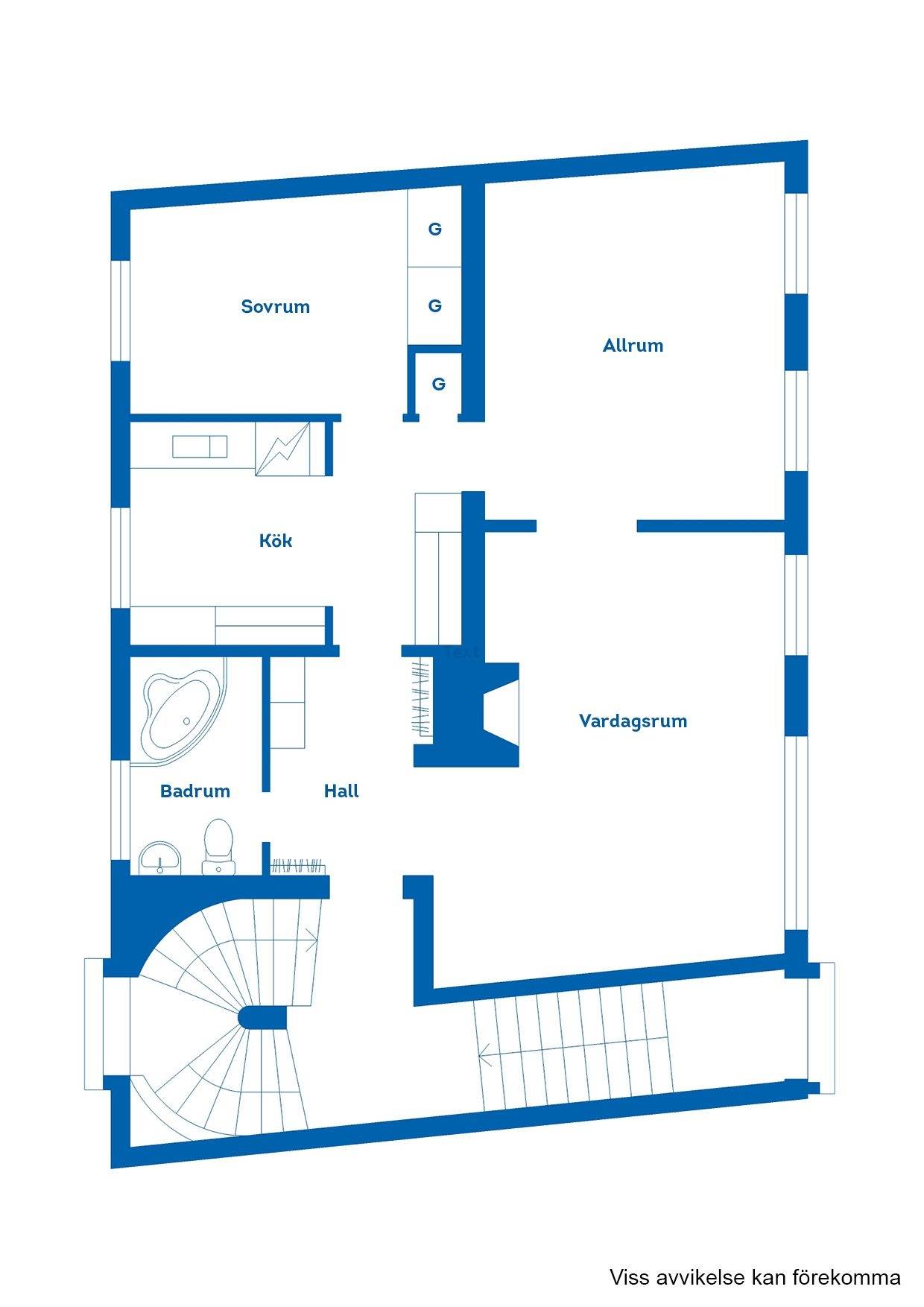 7 rum Villa på Korvettgatan 4 Björkholmen Karlskrona kommun - bild 34
