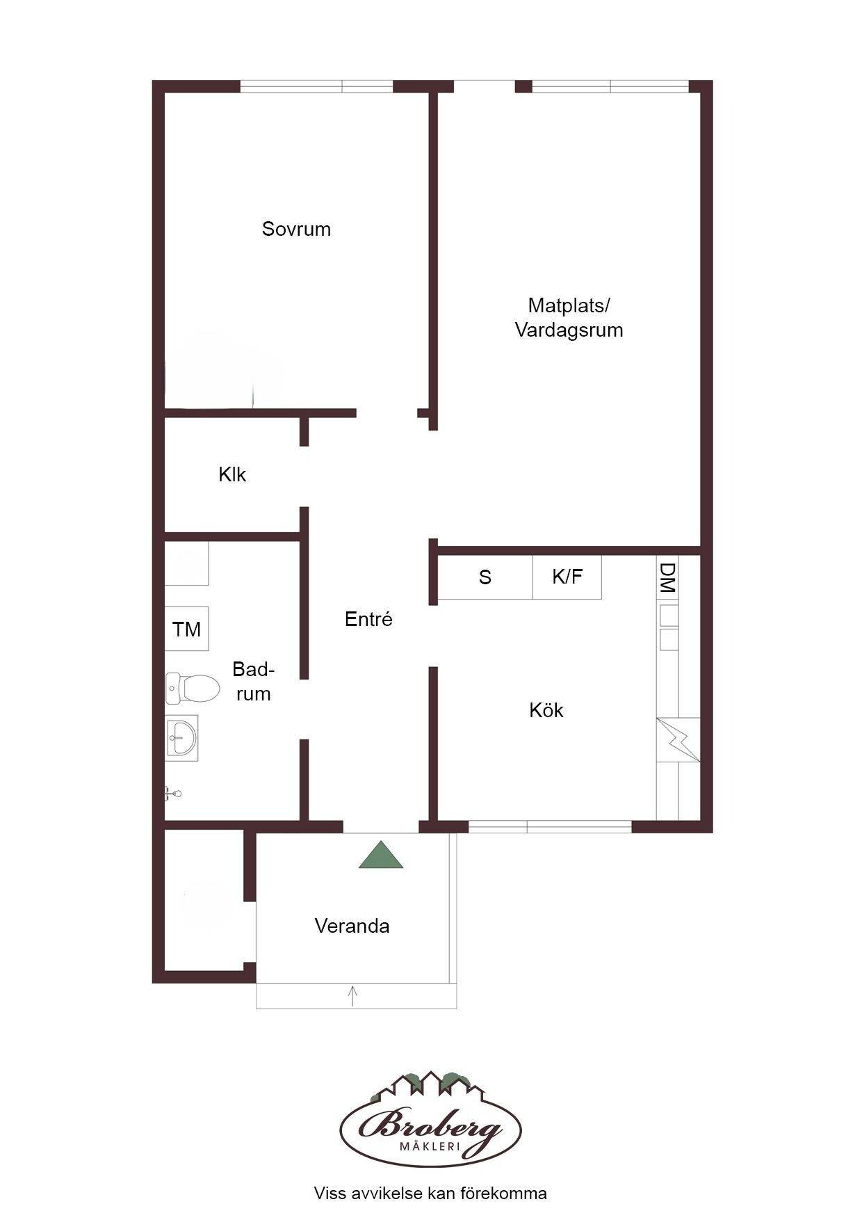 2 rum Radhus på Åkerstigen 52 A Skaraberg Skara kommun - bild 22