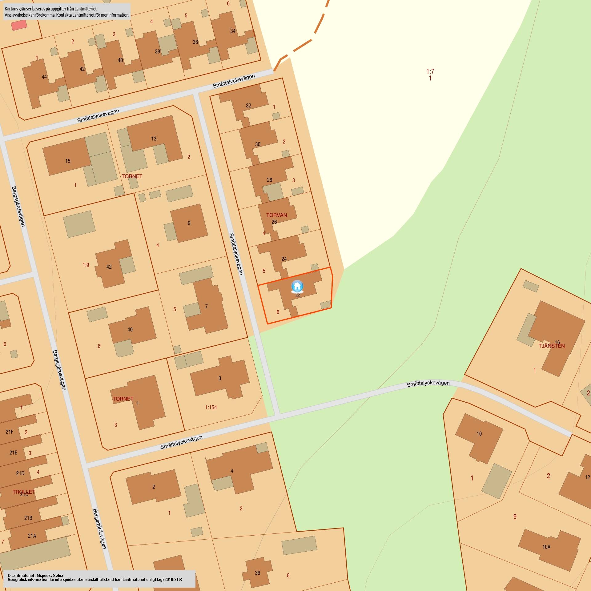 6 rum Kedjehus på Småttalyckevägen 22 Söndrum/Bergsgård Halmstads kommun - bild 36