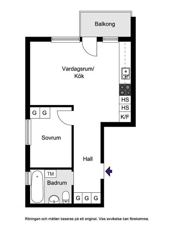 1.5 rum Lägenhet på Erik Tegels Väg 6 Spånga - Bromsten Stockholms kommun - bild 14