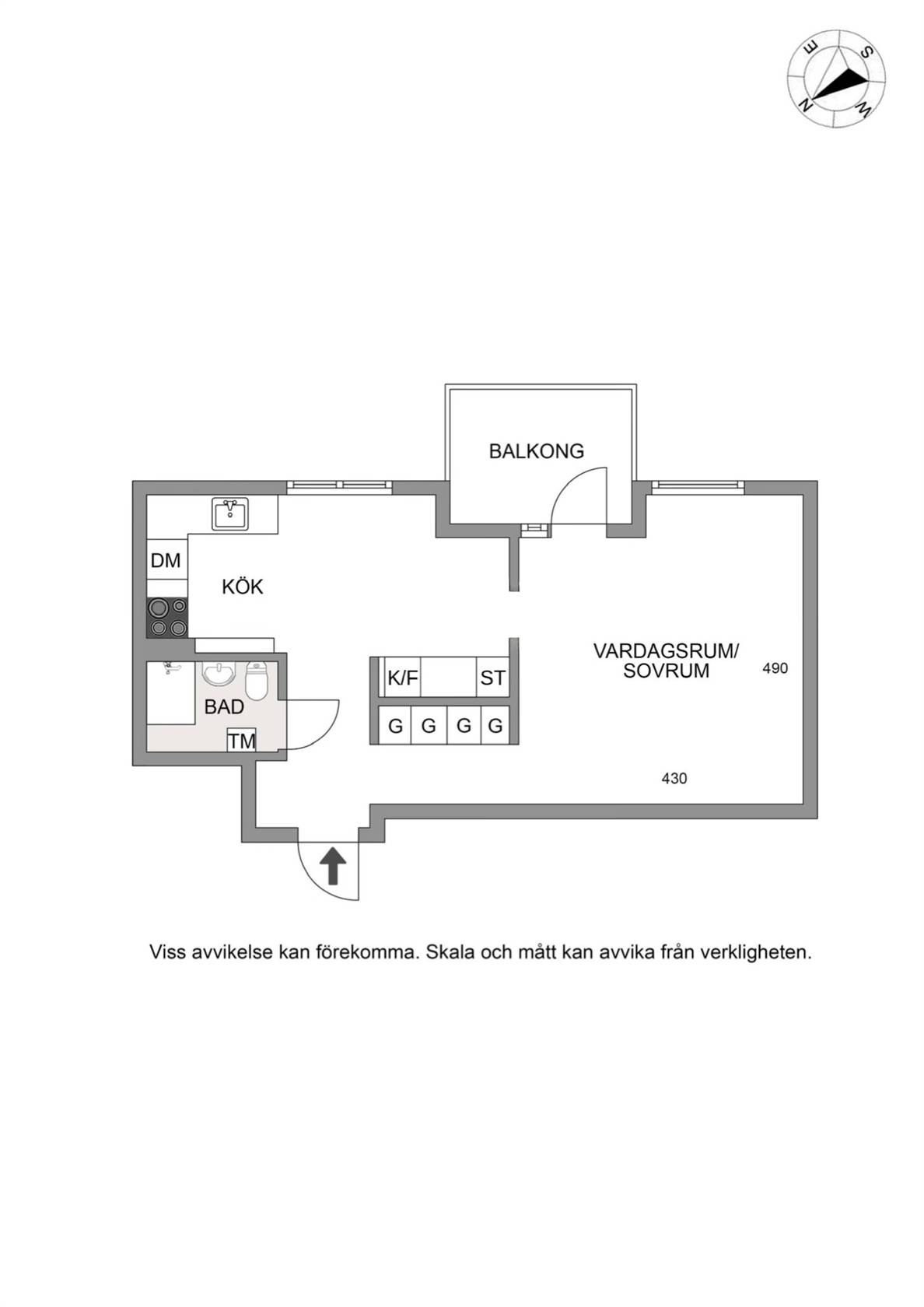 1 rum Lägenhet på Larsbodavägen 42 Farsta Stockholms kommun - bild 21