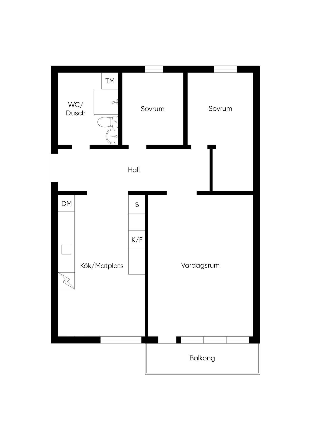 3 rum Lägenhet på Häradsvägen 34A Östermalm Borlänge kommun - bild 26
