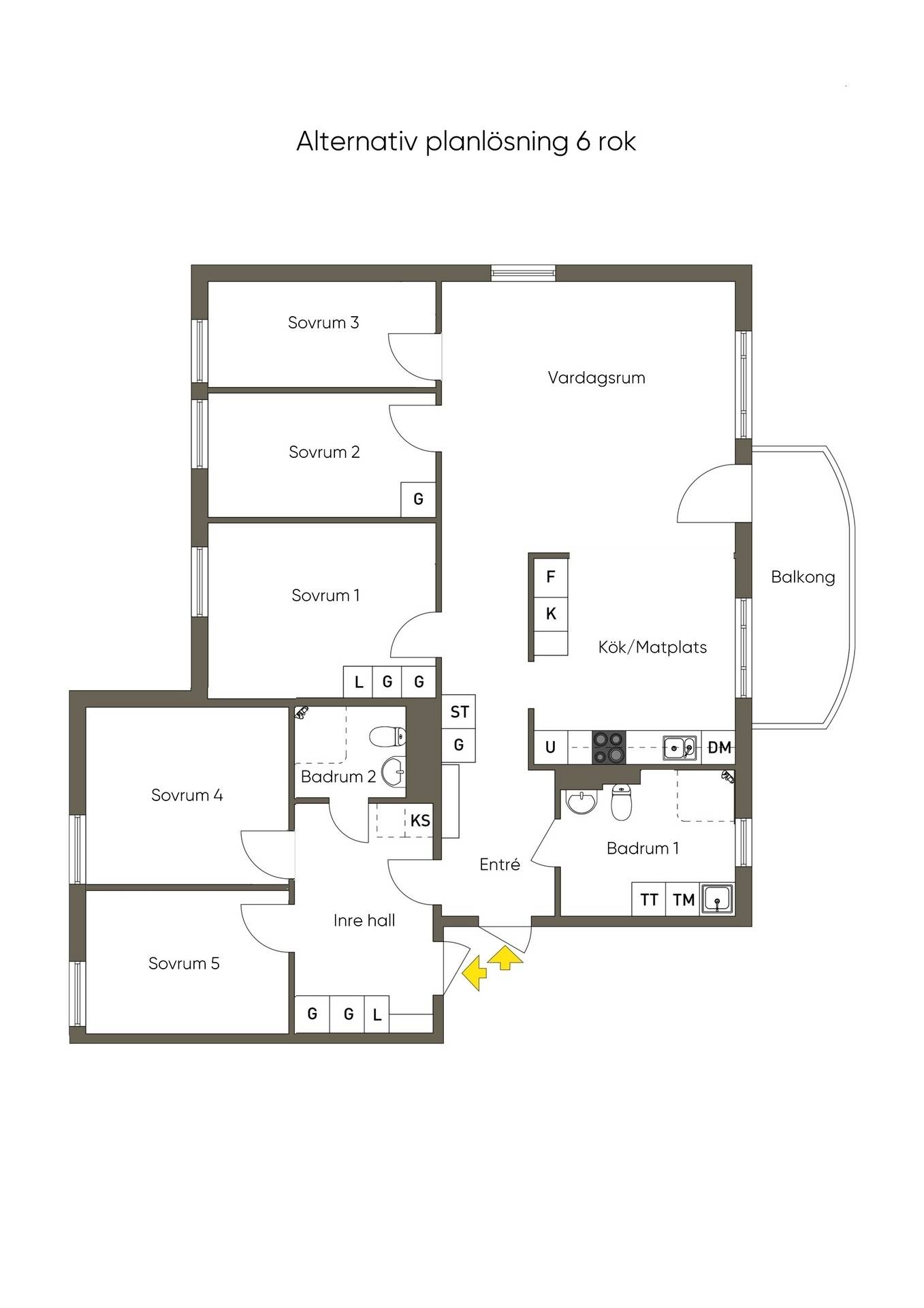 4 rum Lägenhet på Sandhamnsgatan 42 E, 7 av 7 tr Gärdet Stockholms kommun - bild 46