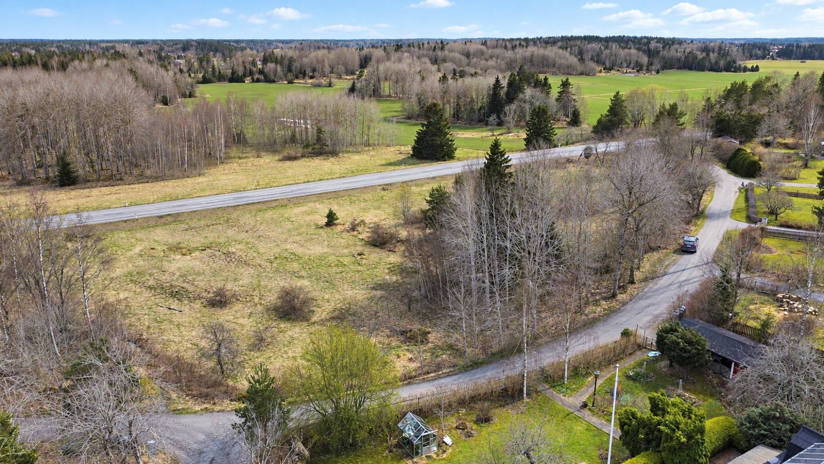 tomt på Ej avstyckad tomt. Pendlarläge vid Rösa! Rösa, Norrtälje kommun - bild 1