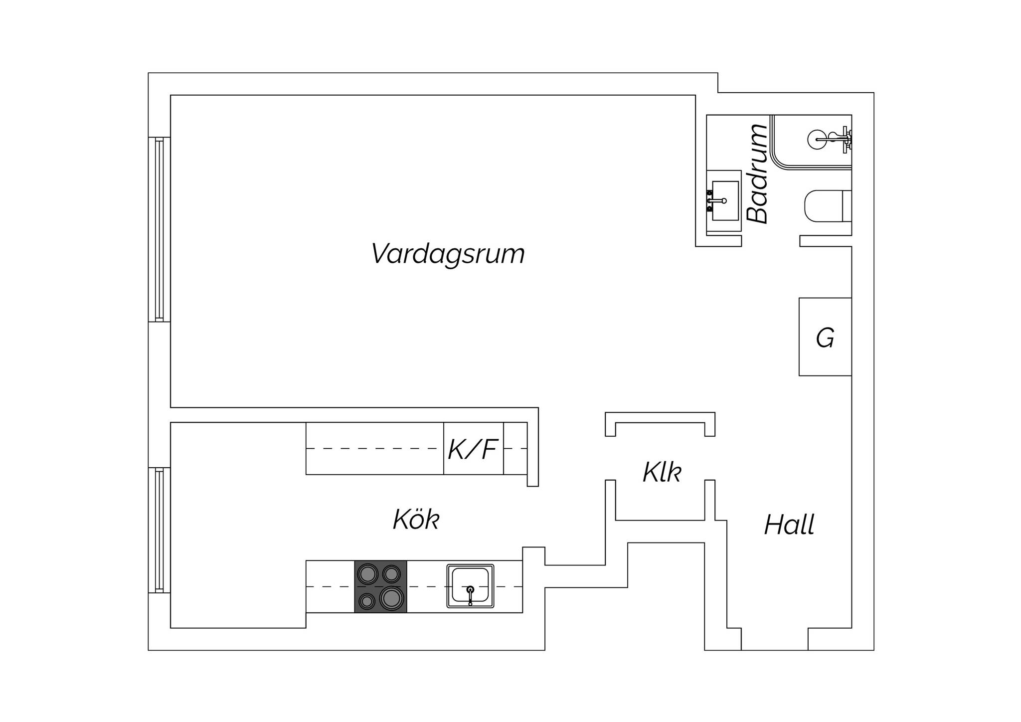 1 rum Lägenhet på Kruthusbacken 80 A Vasalund Sollentuna kommun - bild 29