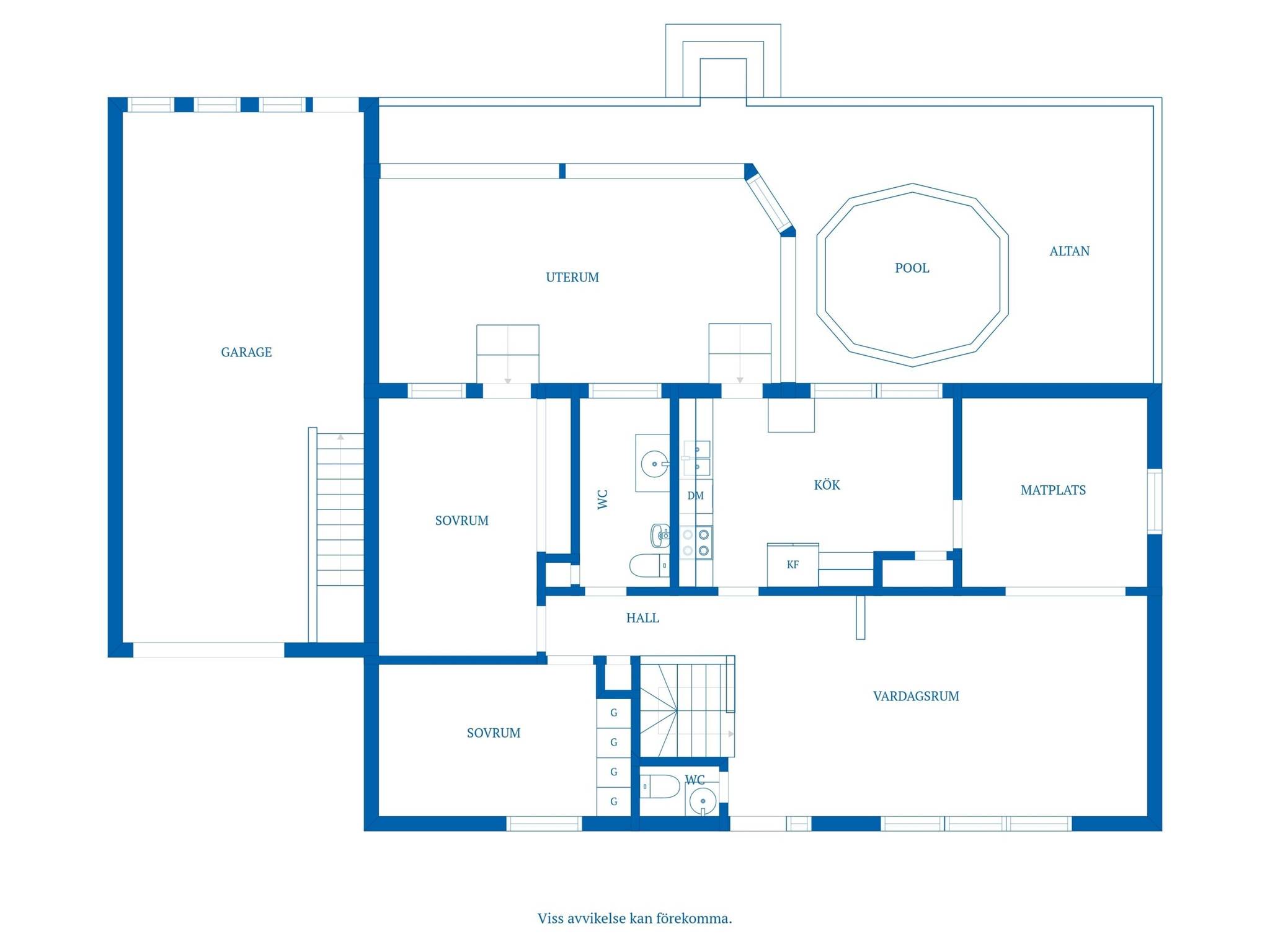 4 rum Villa på Stagges väg 2 Blomstermåla Mönsterås kommun - bild 50