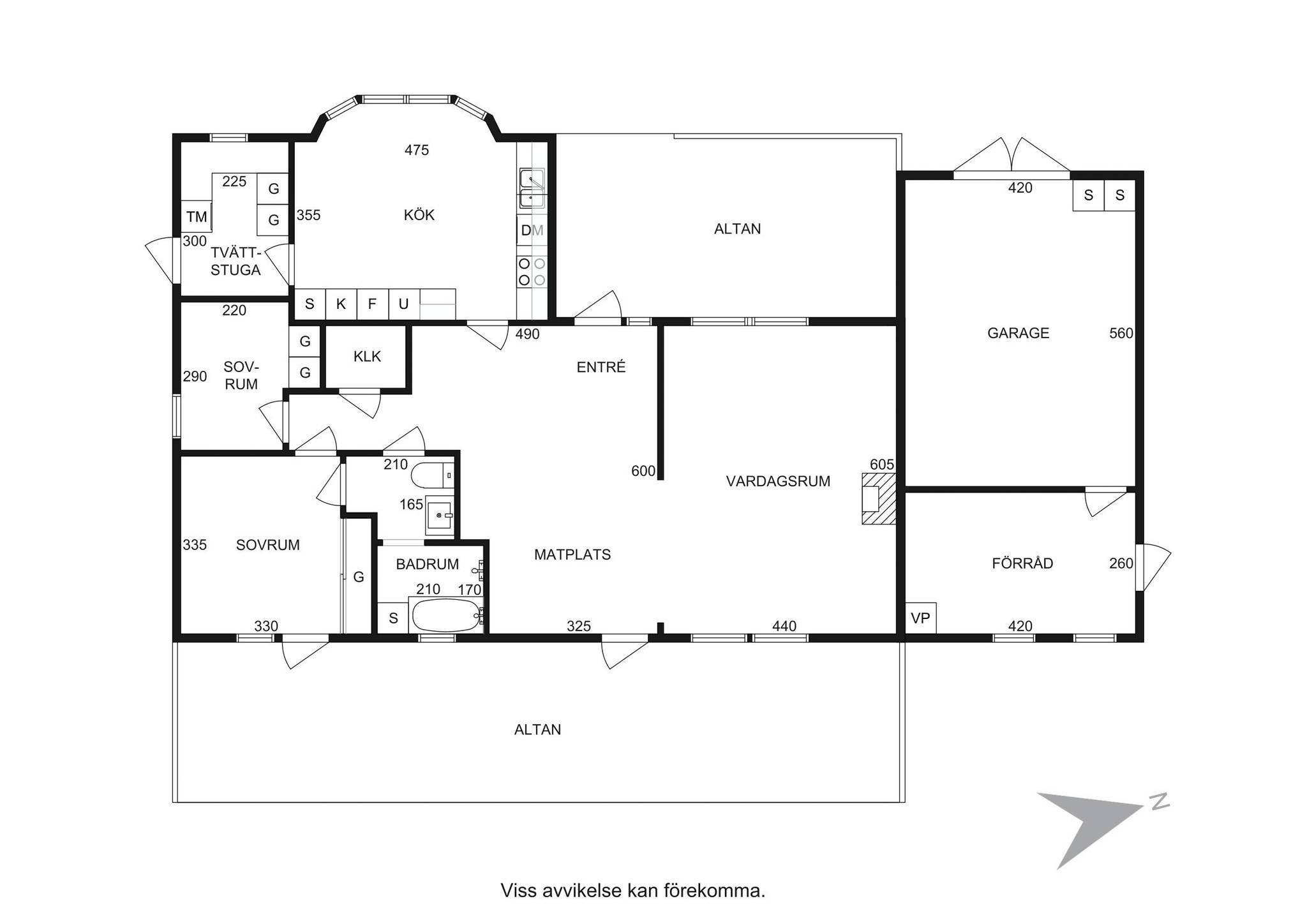 3 rum Villa på Slingervägen 5 Haverdal Halmstads kommun - bild 44