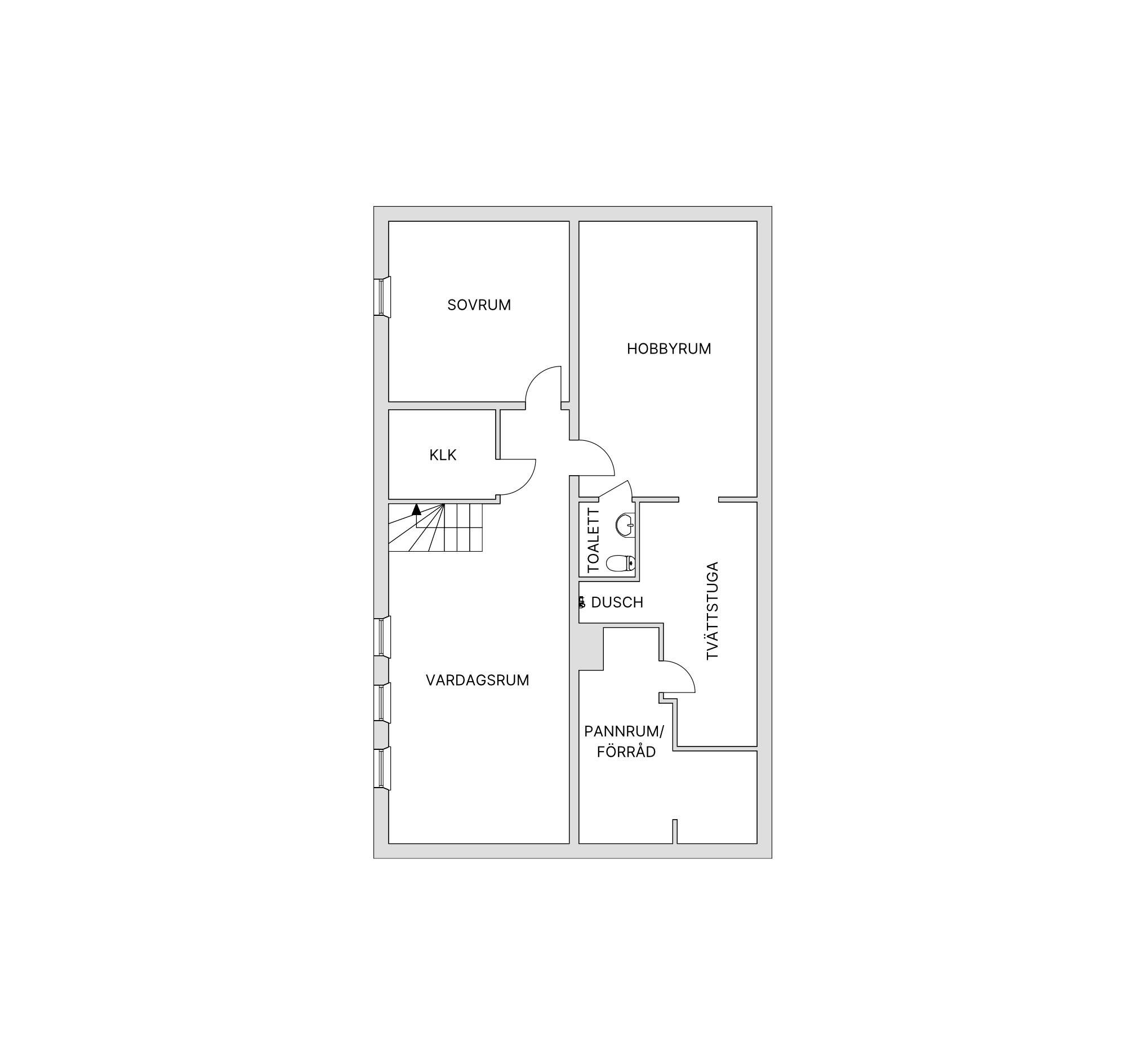 6 rum Villa på Jakobsbovägen 16 Hånger Värnamo kommun - bild 36