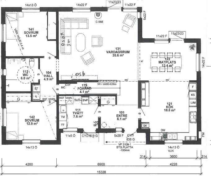 6 rum Villa på Kivinge gårds väg 5 Bålsta Håbo kommun - bild 45