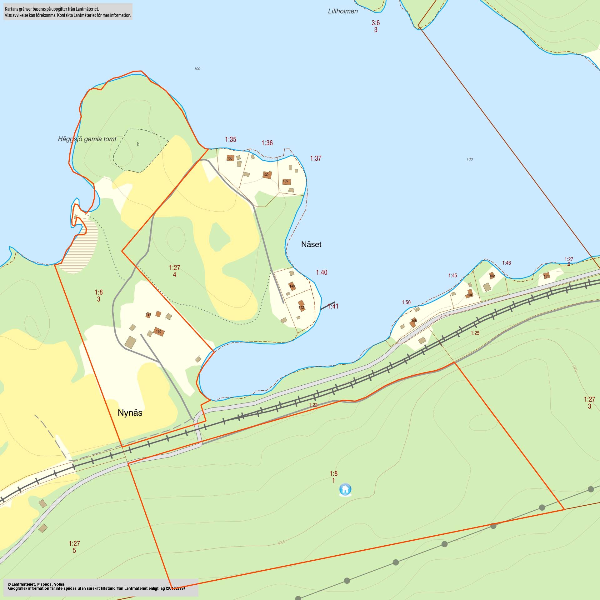 12 rum Gård/skog på Nynäs 120 Häggsjö Härnösands kommun - bild 65