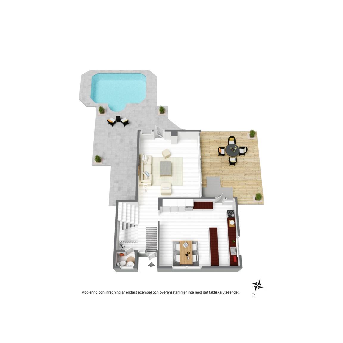 8 rum Villa på Källebergsvägen 1 Brickeberg Örebro kommun - bild 38