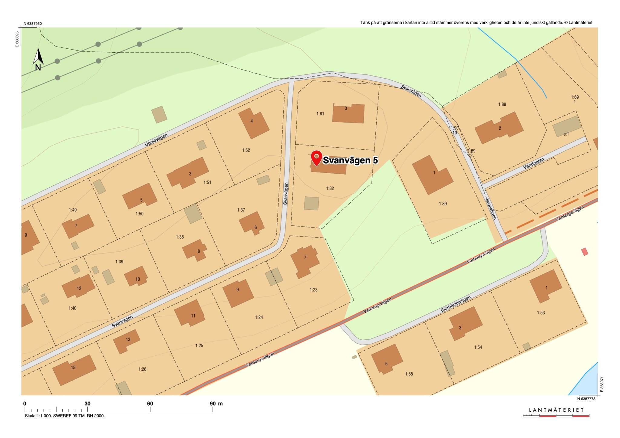 7 rum Villa på Svanvägen 5 Svaneholm Borås kommun - bild 33