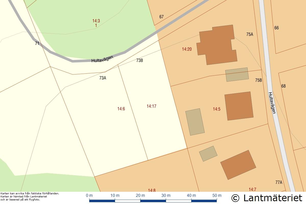 Tomt på Hultavägen 73B Gunnilse Göteborgs kommun - bild 6