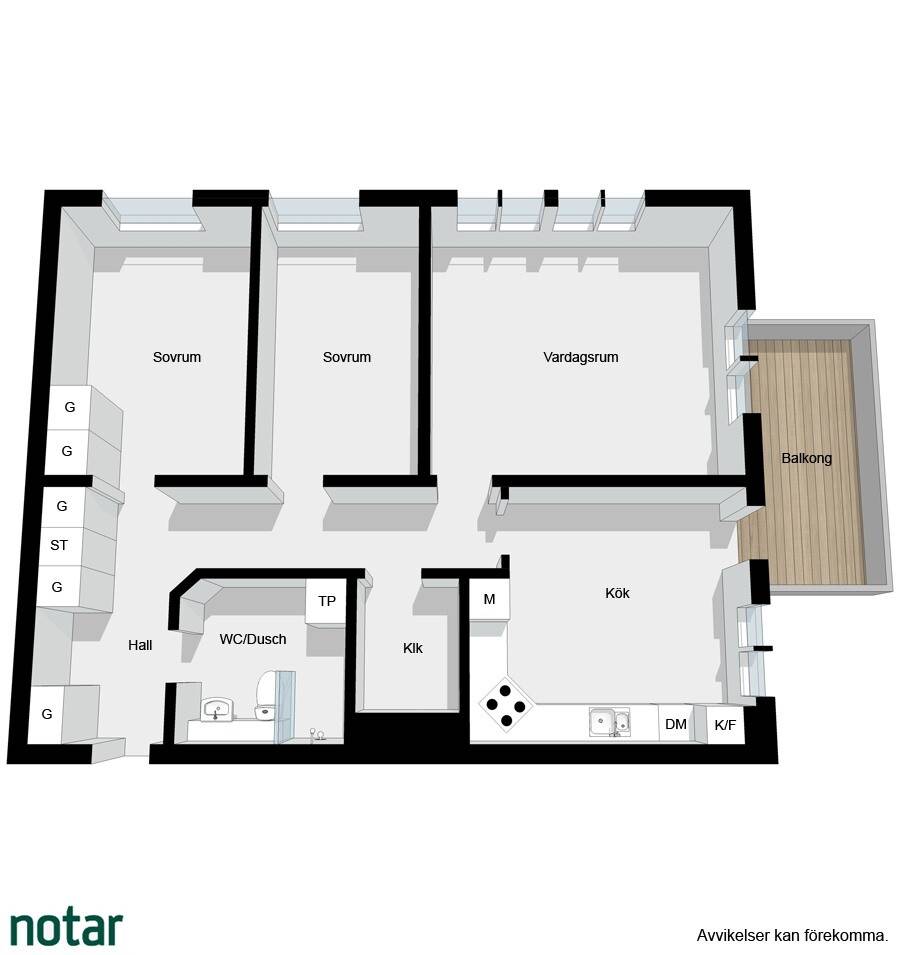 3 rum Lägenhet på Tunnlandsvägen 85 Bromma Brommaplan Stockholms kommun - bild 26