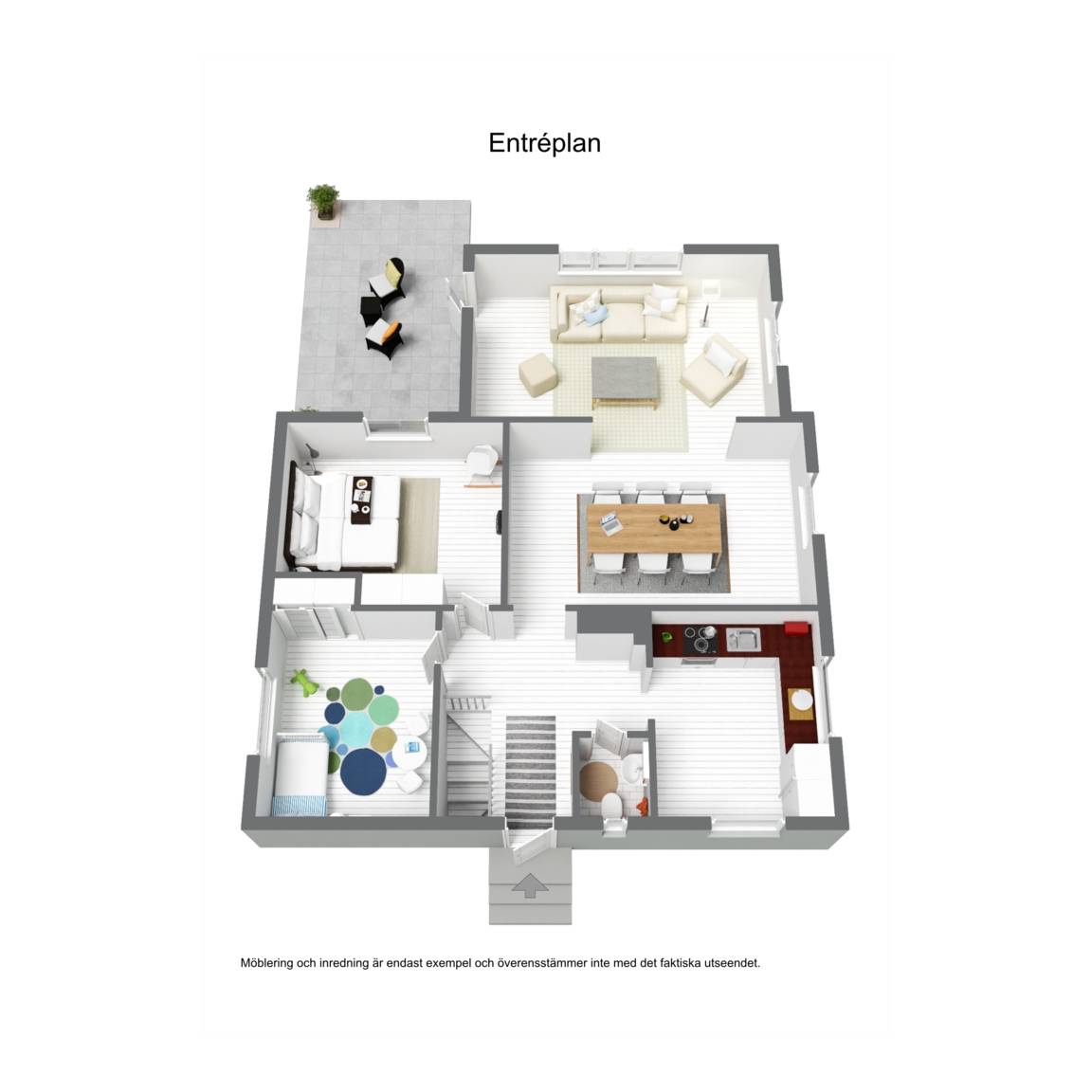 4 rum Villa på Klockaregatan 11 Finja Hässleholms kommun - bild 38