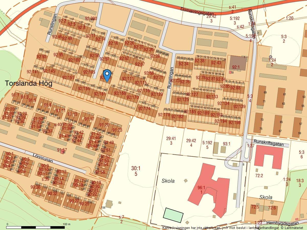5 rum Radhus på Runslingan 136 Torslanda Runslingan Göteborgs kommun - bild 33