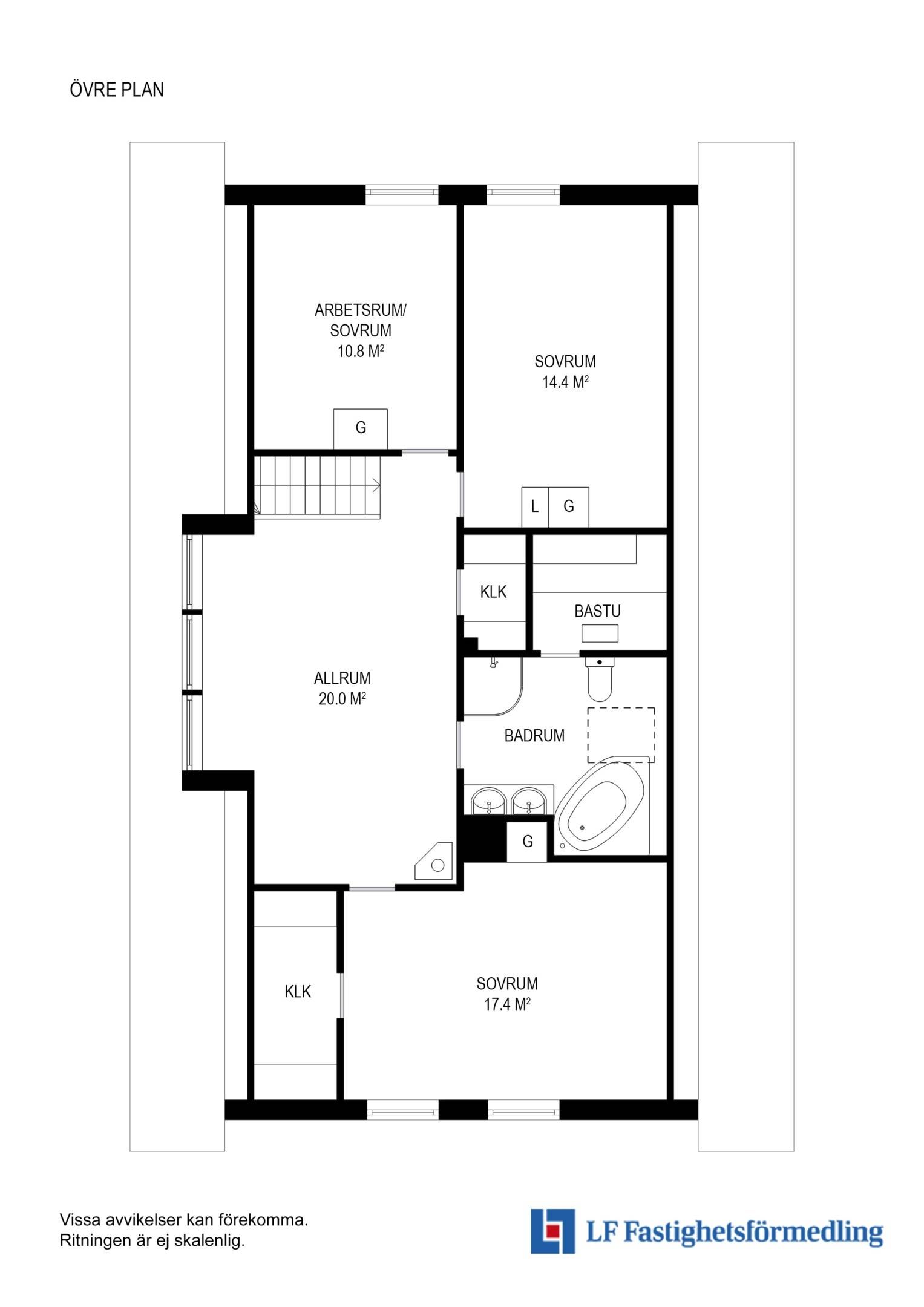 5 rum Villa på Vasavägen 241A Rotebro Sollentuna kommun - bild 43
