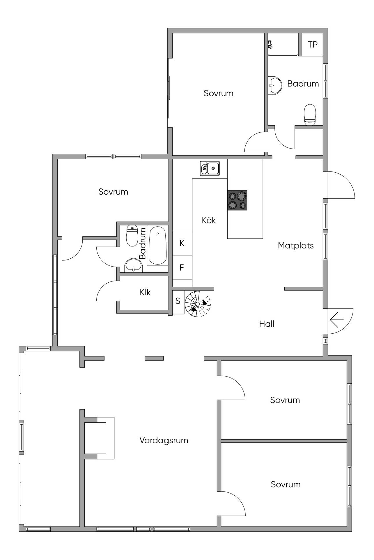 6 rum Villa på Lilla Fagerdalavägen 11 Fagerdala Värmdö kommun - bild 33