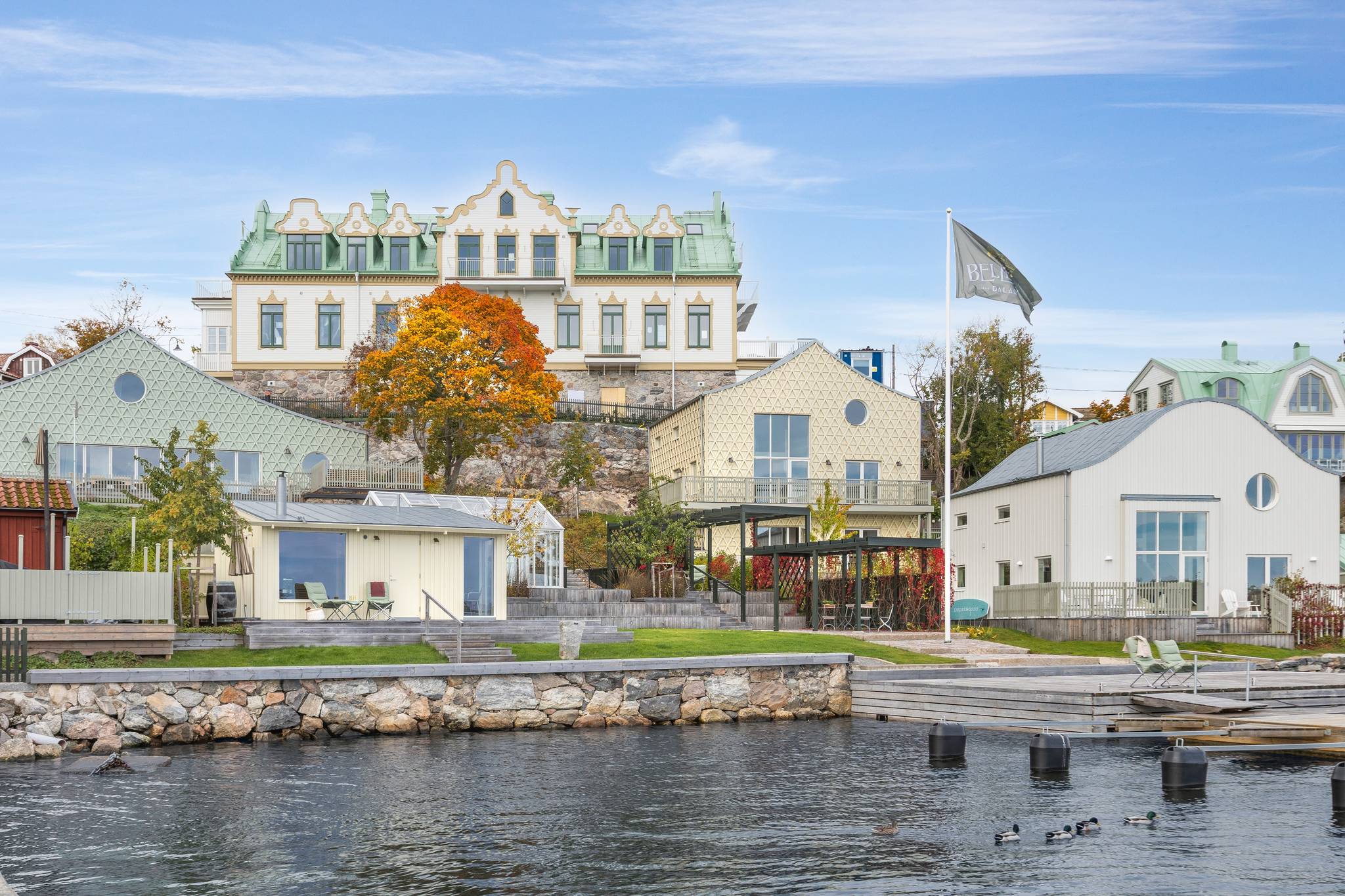 6 rum villa på Villa Jolie - Wallinvägen 26 Bellevue - Dalarö centralt, Haninge kommun - bild 1