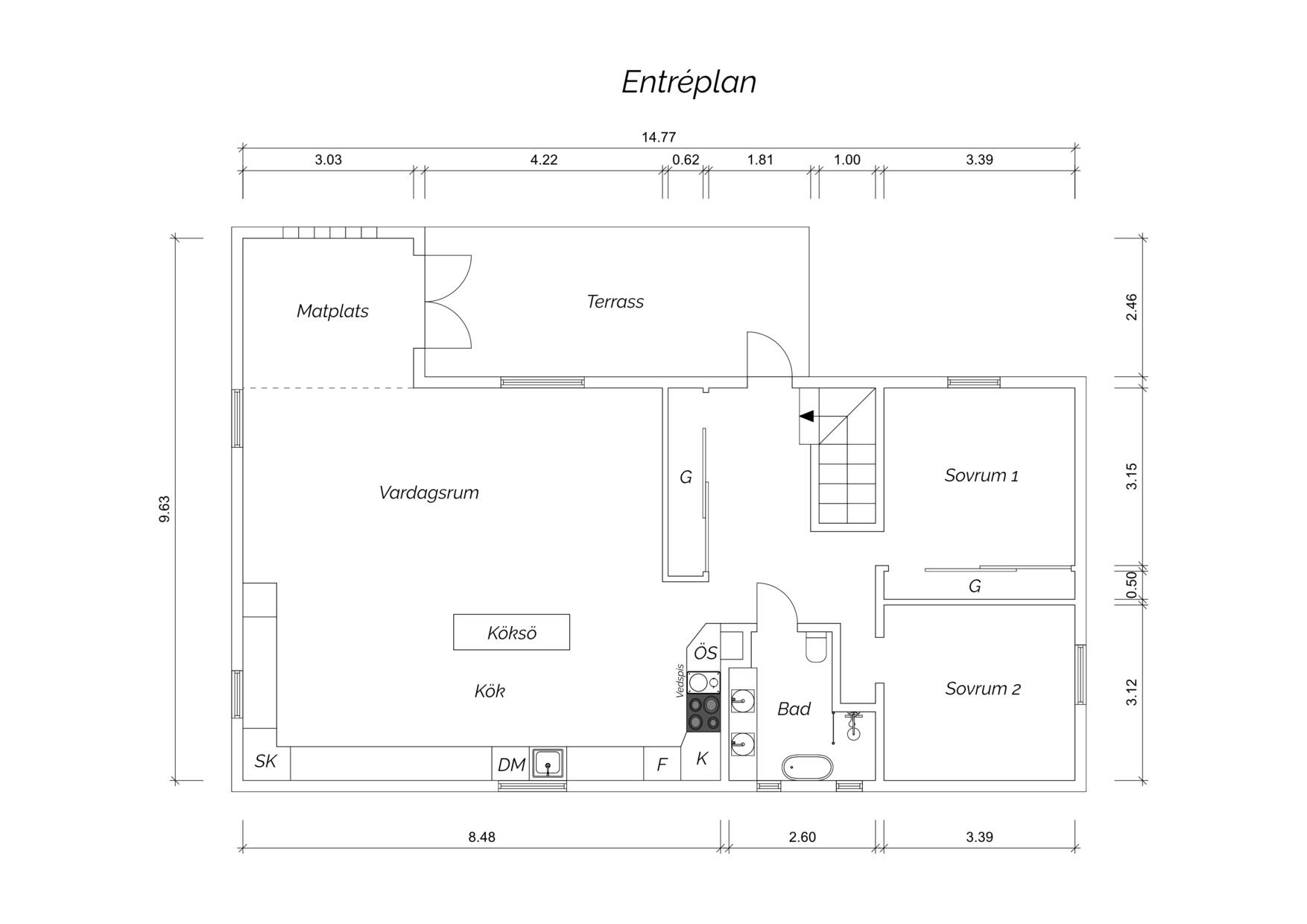 5 rum Villa på Svartskogsvägen 15 Svartbäcken Haninge kommun - bild 37