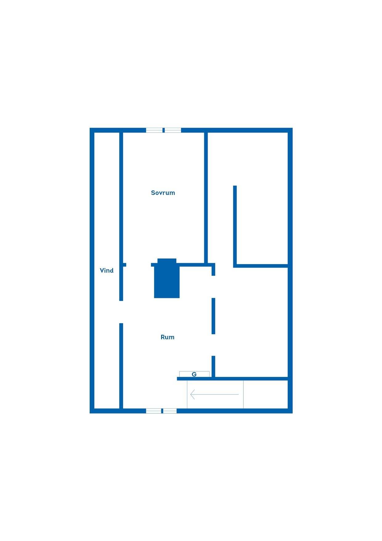 4 rum Villa på Rusarpsvägen 21 Korsberga Hjo kommun - bild 41