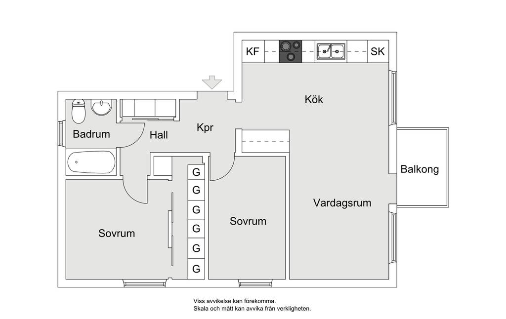 3 rum Lägenhet på Svartågatan 33 Bagarmossen Stockholms kommun - bild 29