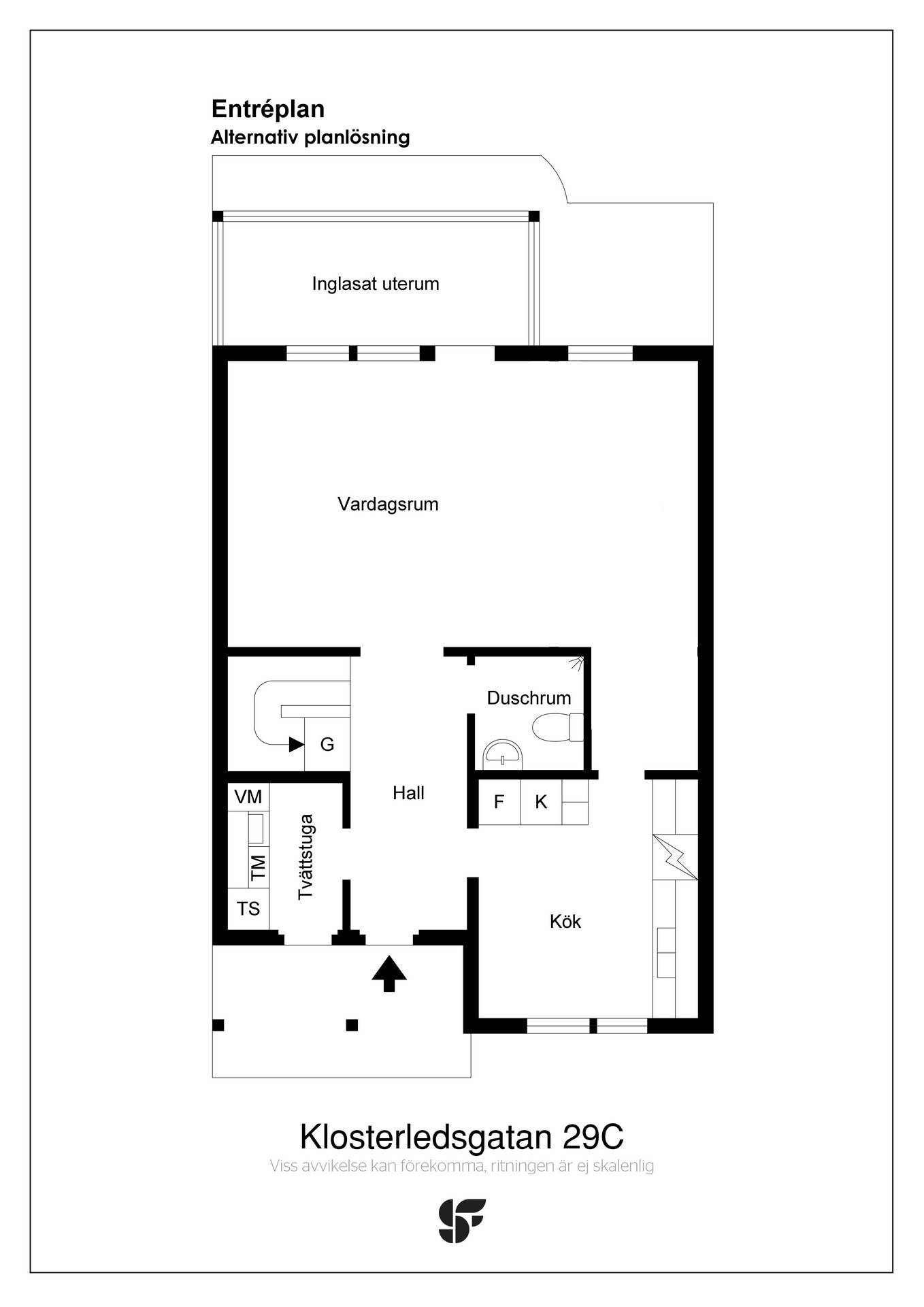 4 rum Radhus på Klosterledsgatan 29C Centrum Vadstena kommun - bild 23