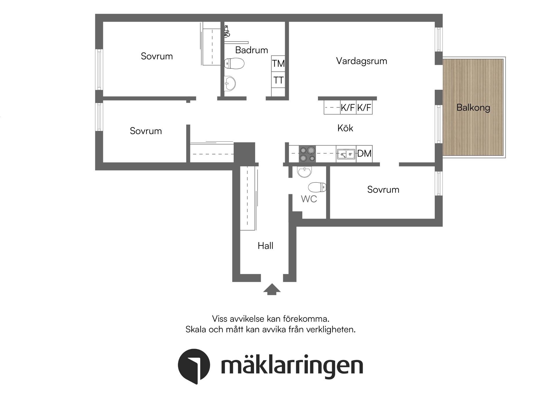 4 rum Lägenhet på Utkiksgränd 3 Ekerö Tappström Ekerö kommun - bild 26