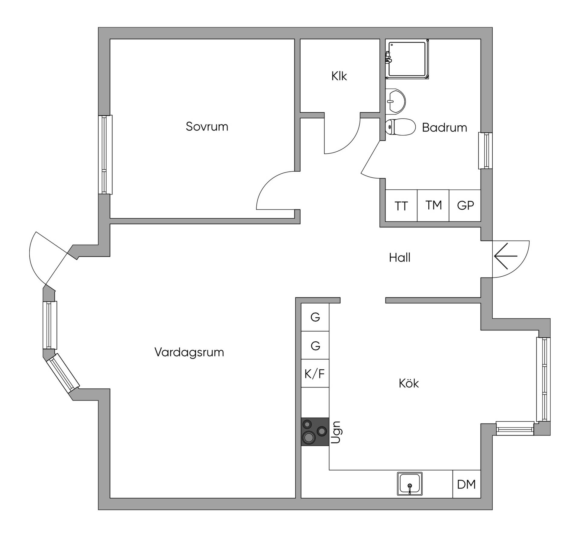 2 rum Parhus på Kardemummagatan 29 Gantofta Helsingborgs kommun - bild 13