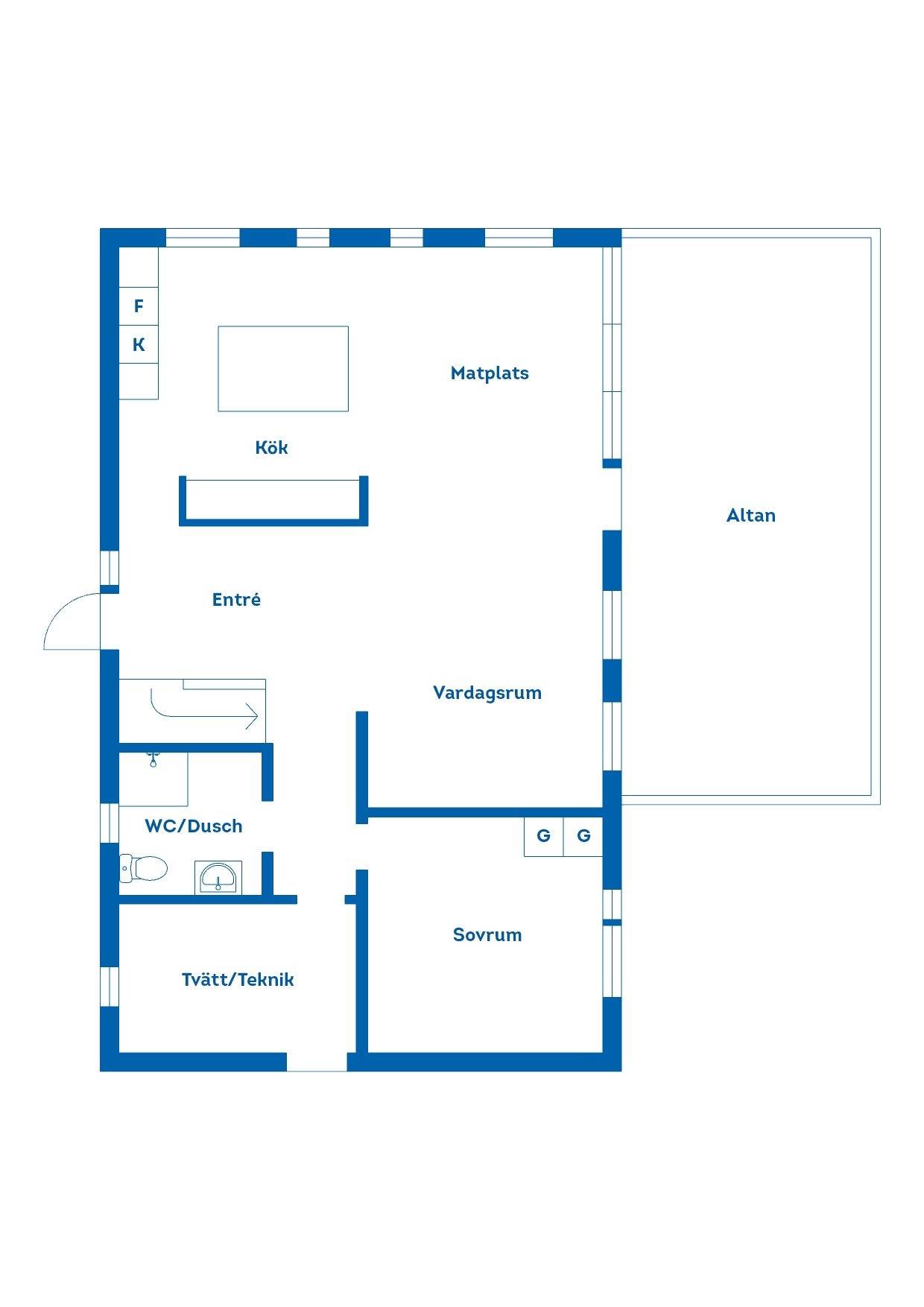 5 rum Villa på Stenbäcksvägen 13 Hagaström Gävle kommun - bild 15